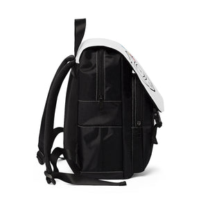 Backpack with Laptop Sleeve- Hummingbird & Flowers