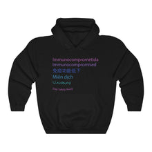 Load image into Gallery viewer, Womens Colorful Languages Sweatshirt
