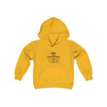 Load image into Gallery viewer, Bee-ware Youth Hooded Sweatshirt
