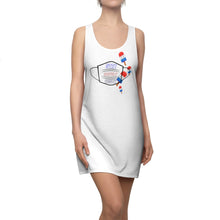 Load image into Gallery viewer, Women&#39;s Coverup Racerback Dress- USA &amp; Ice-cream
