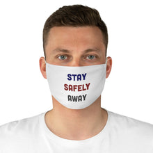 Load image into Gallery viewer, Stay Safely Away Patriotic Face Mask
