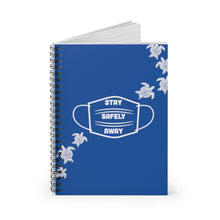 Load image into Gallery viewer, Turtles Spiral Notebook - Ocean Blue
