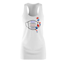 Load image into Gallery viewer, Women&#39;s Coverup Racerback Dress- USA &amp; Ice-cream
