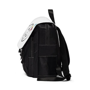 Backpack with Laptop Sleeve- Hummingbird & Flowers