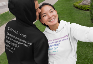 Womens Colorful Languages Sweatshirt