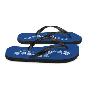 Ocean Blue Flip-Flops