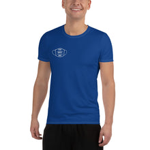 Load image into Gallery viewer, Men&#39;s Premium Athletic T-shirt- Burnt Blue
