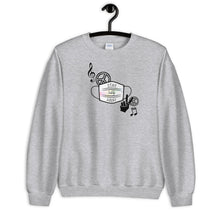 Load image into Gallery viewer, Peace, Love, &amp; Music Sweatshirt
