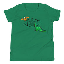 Load image into Gallery viewer, Immunocompromised Dinosaur: Girl&#39;s Youth Short Sleeve T-Shirt
