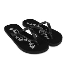 Load image into Gallery viewer, Midnight Black Flip-Flops
