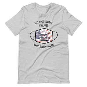 Mens "I'm Not Rude" Graphic T-Shirt