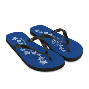 Ocean Blue Flip-Flops